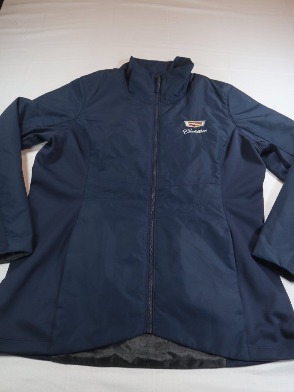 Port Authority Navy Cadillac Full Zip Jacket Women's Size XL